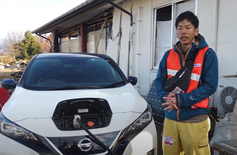 Nissan muestra cómo vehículos eléctricos pueden impulsar la recuperación ante desastres