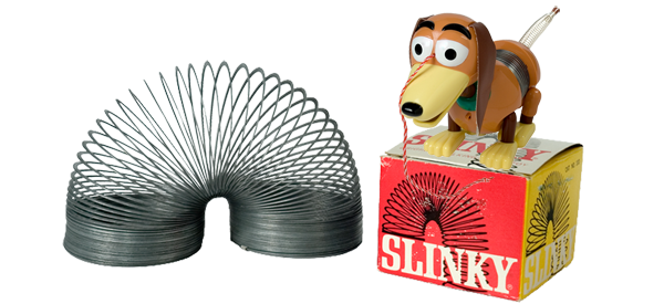 Slinky, un ingeniero mecánico detrás de la marca de juguete