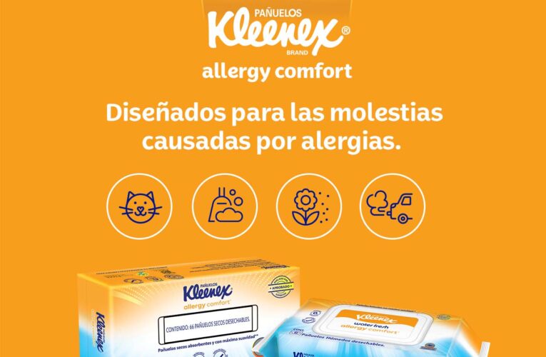 Kleenex incursiona en nuevo nicho con su nueva línea Kleenex Allergy Comfort