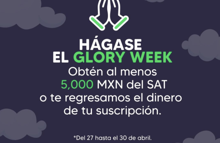 TaxDown tendrá del 27 al 30 de abril su “Glory Week” en México