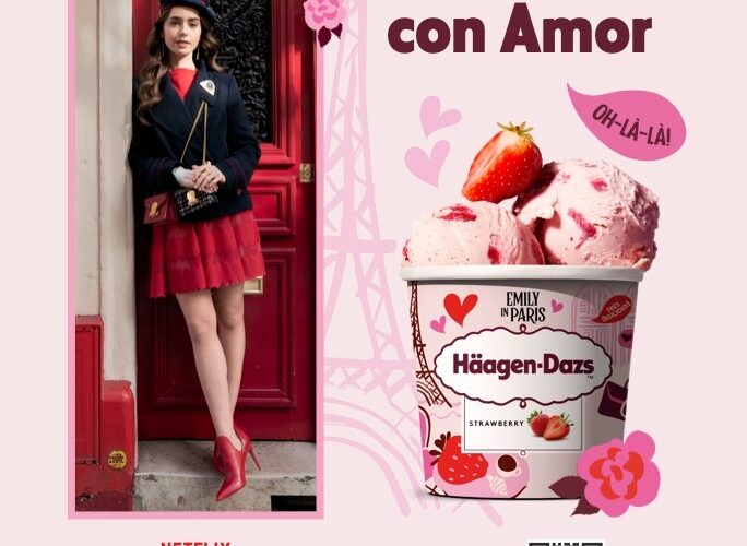 Häagen-Dazs anuncia alianza global con “Emily in Paris”