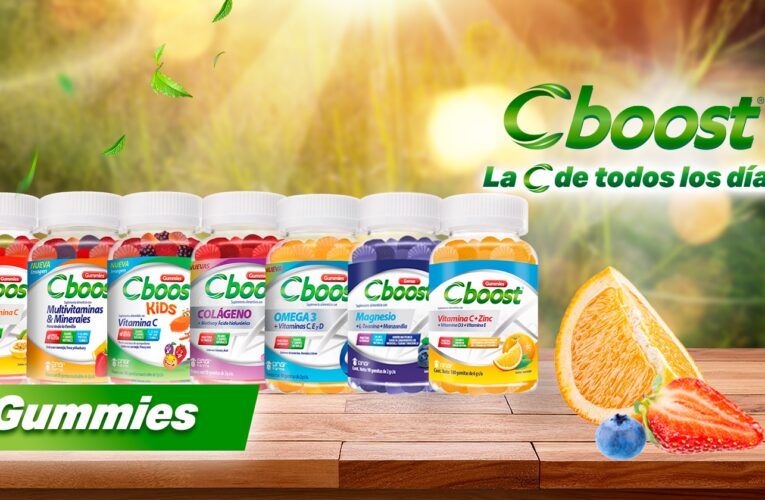 Grisi presenta la línea de gomitas Cboost de multivitaminas y colágeno