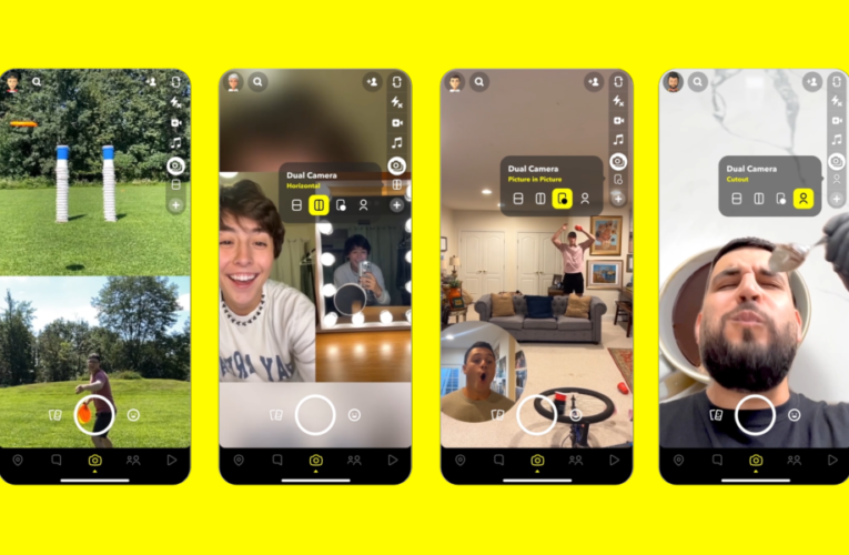 Snapchat presenta su función de Cámara Dual