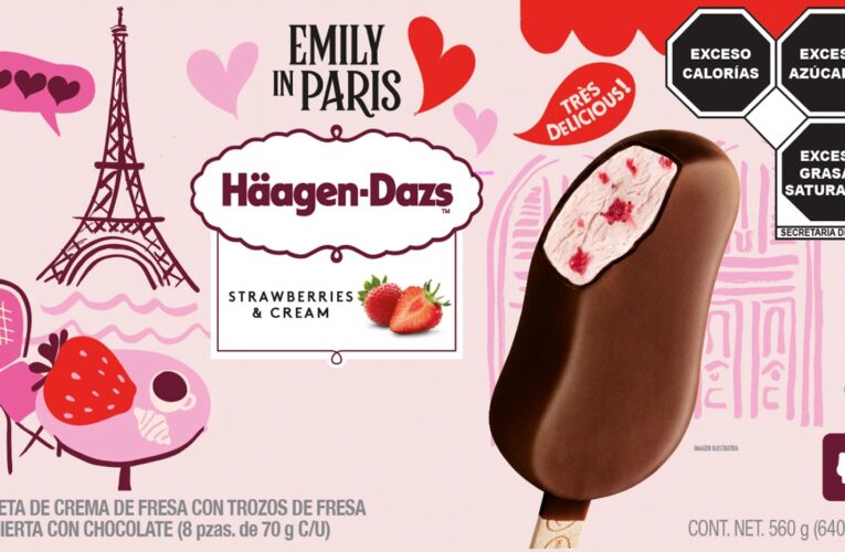 Häagen-Dazs abre el clóset de “Emily in Paris” en la Ciudad de México, ¡podrías ganar un viaje!