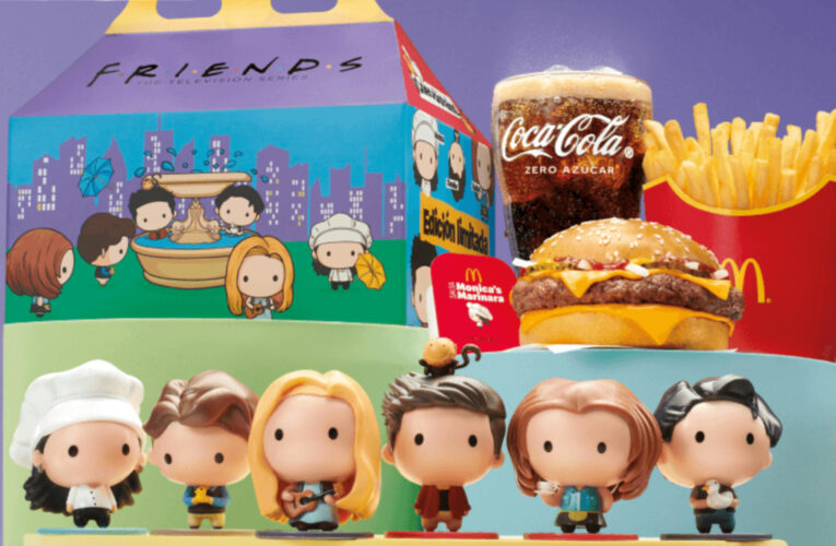 McDonald’s y su nueva cajita feliz con los personajes de “Friends”