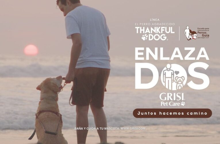 Por tercer año consecutivo, la marca Thankful Dog (El Perro Agradecido) y la Fundación GRISI unen fuerzas para impulsar “EnlazaDOS”