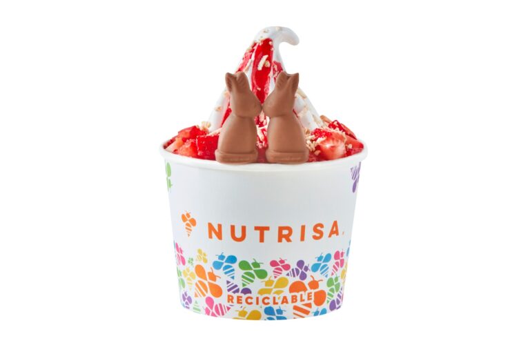 Nutrisa celebra el Mes del Amor y Amistad con un topping de conejitos de chocolate