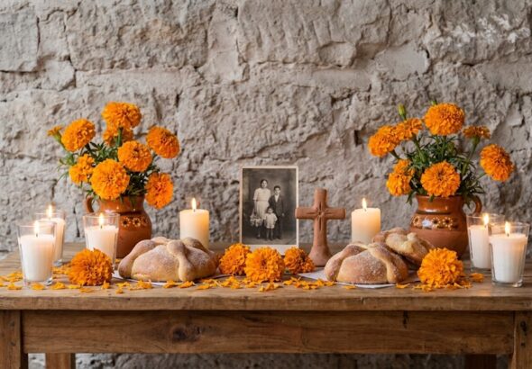 Altar de Diìa de Muertos